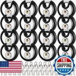 Chumia 16 Pack Keyed Alike Stainless Steel Padlocks