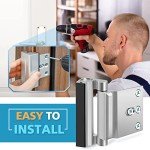 Child Safety Door Lock Set - 3 Pack Metal