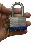 Laminated 50mm Padlocks Keyed Alike - 2 Pack