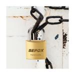 SEPOX® 36-Piece Solid Brass Padlock Set