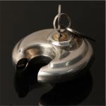 12 Pack 70mm Steel Disc Padlocks Keyed Differently