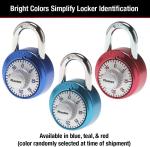 Unpickable 1561DAST Combination Padlock, 1 Pack