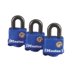 Master Lock Weatherproof Padlock 3 Pack