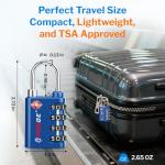 Forge Dual-Opening TSA Approved Lock - 2 Pack