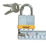 Laminated Steel Padlock Set with 4 Keys