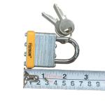 Laminated Steel Padlock Set with 4 Keys