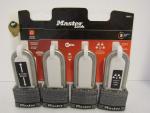 Master Lock 580QLJ Weatherproof Padlocks 4-Pack