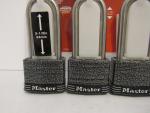 Master Lock 580QLJ Weatherproof Padlocks 4-Pack