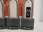 Master Lock 580QLJ Weatherproof Padlocks 4-Pack