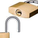 2-Pack 32mm Keyed Small Padlocks with Keys