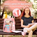 Clear Backpack with Combination Lock - Heavy Duty