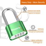 Heavy Duty 4-Digit Combination Lock - 2.5 Inch
