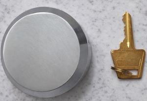 Heavy Duty Hidden Shackle Trailer Lock with Keys