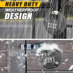 Heavy Duty 4-Digit Combination Disc Padlock