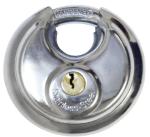 12 Pack Stainless Steel Disc Padlocks 70mm