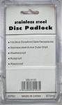 12 Pack Stainless Steel Disc Padlocks 70mm