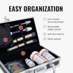 Vaultz Combination Lock Portable Lock Box - 3 Pack