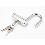 Heavy Duty Unpickable Steel Padlock with Key