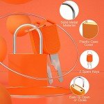 Multicolor Small Keyed Locks for Travel & Storage