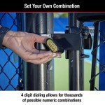 Master Lock Weather Resistant Combo Padlock - 2 Pack