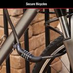 Master Lock Combo Bike Lock with Vinyl Coating