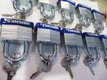 Brinks High Security Laminated Padlock Set of 10