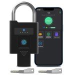 Smart Bluetooth Fingerprint Lock with Backup Key