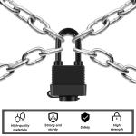 Keyed Alike Outdoor Padlocks - 6 Pack