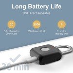 Fingerprint Smart Lock with App Unlock