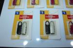 Set of 7 Unpickable 3-Digit Combination Locks