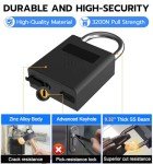 Smart Bluetooth Fingerprint Lock with Backup Key