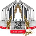 Keyed Alike Padlocks - 48 Keys, Pick Resistant