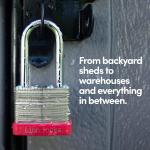 Keyed Alike Padlocks - 48 Keys, Pick Resistant