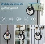 Rustproof Heavy Duty 70mm Padlock Set with Keys