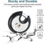Rustproof Heavy Duty 70mm Padlock Set with Keys