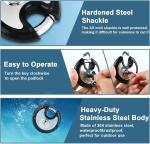 Rustproof Heavy Duty 70mm Padlock Set with Keys