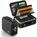 Fireproof Document Box with Unpickable Combination Lock