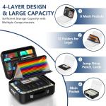 Fireproof Document Box with Unpickable Combination Lock