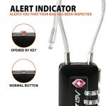 6 Pack TSA Combination Travel & Locker Locks