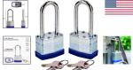 Heavy Duty Keyed Alike Padlocks with 4 Keys