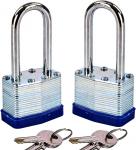 Heavy Duty Keyed Alike Padlocks with 4 Keys