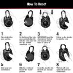 Master Lock Custom Directional Combination Lock