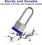 Heavy Duty Keyed Alike Padlocks with 4 Keys