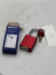 Brady Safekey Lockout Padlock - Red 4 Pack