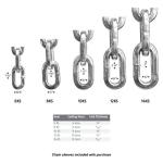 ABUS 6' Hardened Steel Security Chain Lock