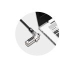 Kensington NanoSaver™ Resettable Laptop Lock