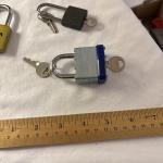 4-Pack Unpickable Security Padlocks with Keys