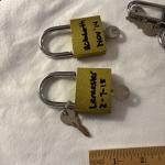 4-Pack Unpickable Security Padlocks with Keys