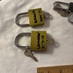 4-Pack Unpickable Security Padlocks with Keys