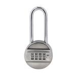 Unpickable Resettable Combination Padlock with Long Shackle